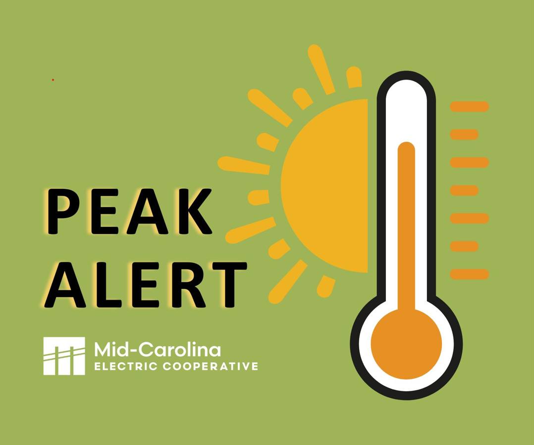 MCEC Peak Alert Post